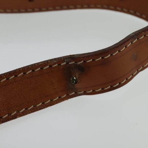 CELINE Macadam Canvas Shoulder Bag Pvc Beige Gold - Picture 9 of 13